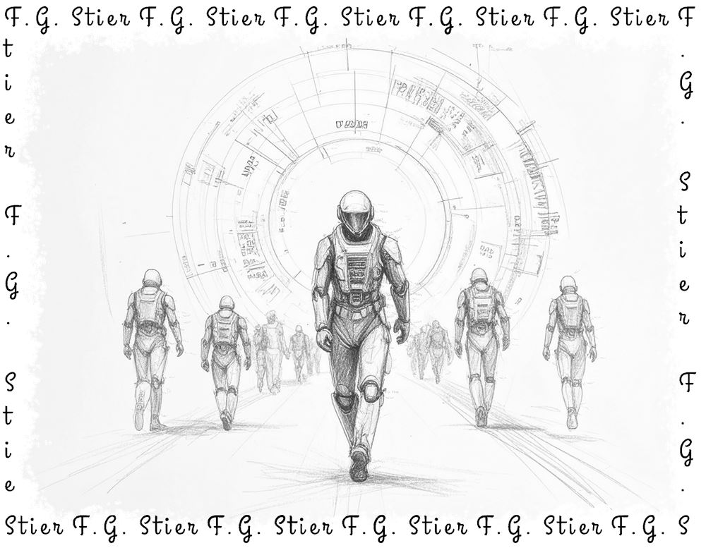 Dieses Bild dient als philosophische Analyse und literarische Dekonstruktion der Begriffe Nichts, Existenz und Code der fiktionalen Kontexte der Sci-Fi-Erzählungen von F.G. Stier. Es dient der logischen Verankerung des wissenschaftlich-philosophischen Konzepts der zeitlosen Verursachung. Was geschieht, wenn reale urbanistische Daten, Sensorik und chronologische Frequenzmessungen der Stadt Dresdenzur Grundlage eines literaisch-analytischen Almanachs werden? Dieses Werk beschreitet ein völlig neues Feld der realistischen Literatur.Es nutzt echte Datenstrukturen und Datenbank-Register als unbestechliche BildmaschineDokumentarische Präzision:Keine vagen Prophezeiungen, sondern logische Verankerung an der Schnittstelle von Code, Physik und Philosophie. [Direktlink zum Buch: https://www.amazon.de/dp/3912752133] - Code-Anker: Sektor-Dresden-almanach-Matrix-fgstier_art