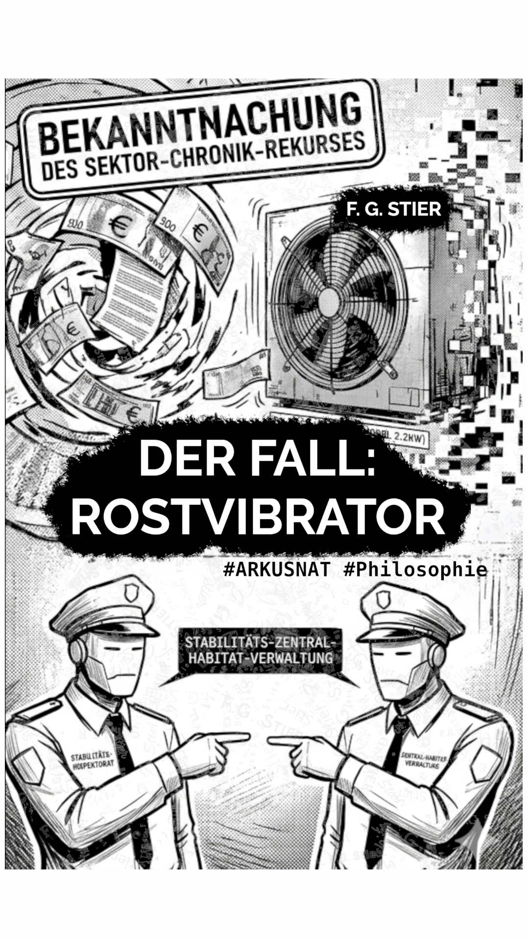 Der Fall Rostvibrator Cover F.G. Stier – Autor