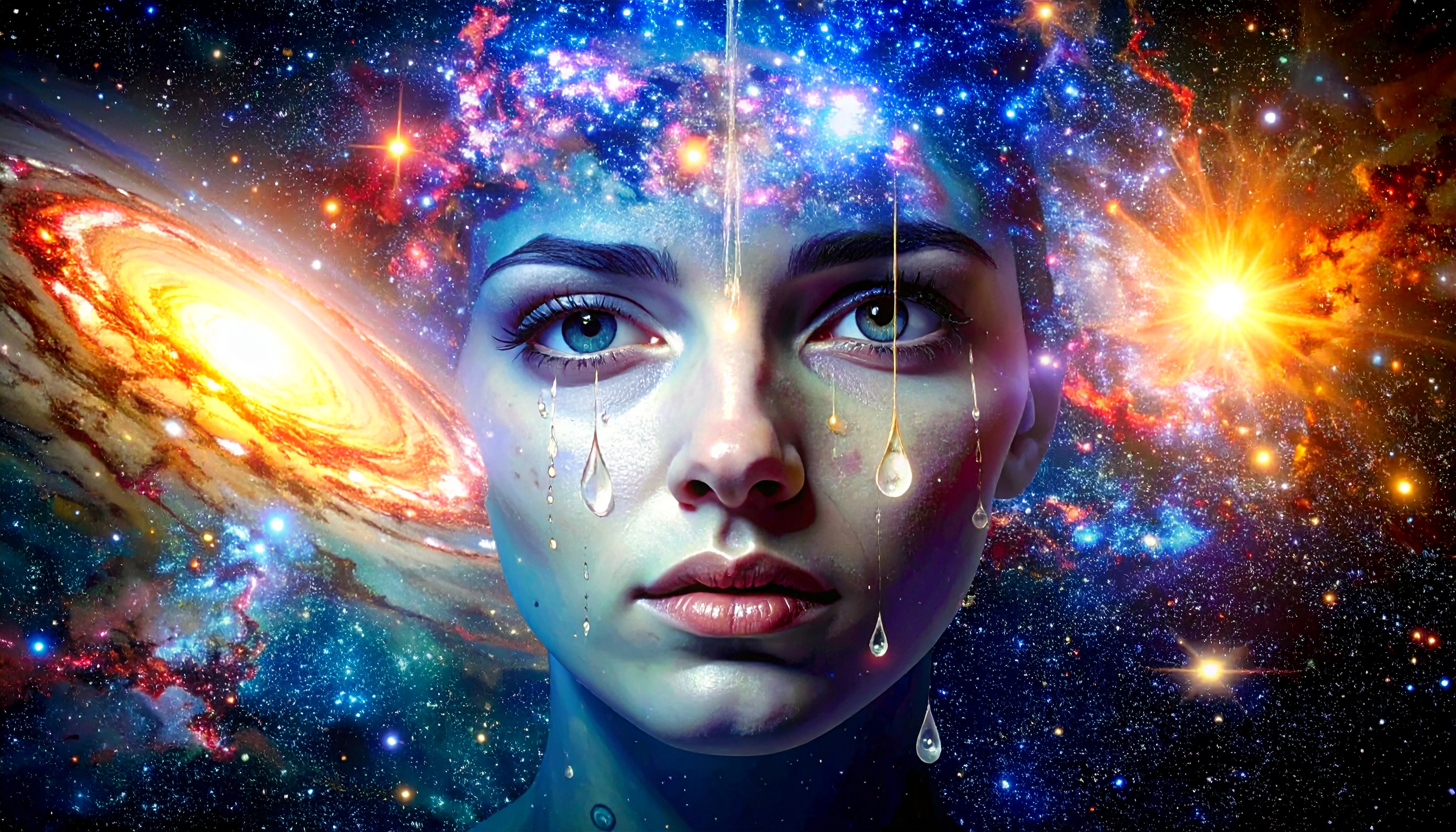 Dieses Bild dient als philosophische Analyse und literarische Dekonstruktion der Begriffe Nichts, Existenz und Code der fiktionalen Kontexte der Sci-Fi-Erzählungen von F.G. Stier. Es dient der logischen Verankerung des wissenschaftlich-philosophischen Konzepts der zeitlosen Verursachung. Das Ergebnis intensiver Auseinandersetzung mit der Quantenmechanik und deren mathematischen Notlagen. Doppelspalt, Fernwirkung, unipolare Induktion und Verschränkung ermöglichen die Begründung einer neuen Naturinterpretation. Diese Konstruktion bricht aus den Zwängen der klassischen Elementarteilchen-Theorie aus und dringt in tiefe Sturmlandschaften vor. Phantastische Träume sind hierbei nur eine weitere, mathematisch messbare Form der Realität. Eine gezielte Suche nach den verborgenen und hintertriebenen Geistern im physikalischen Vakuum. [Direktlink zum Buch: https://www.amazon.de/dp/3991811987] - Code-Anker: das-prinzip-der-zeitlosen-verursachung-doppelspalt-unipolare-induktion-fgstier_art