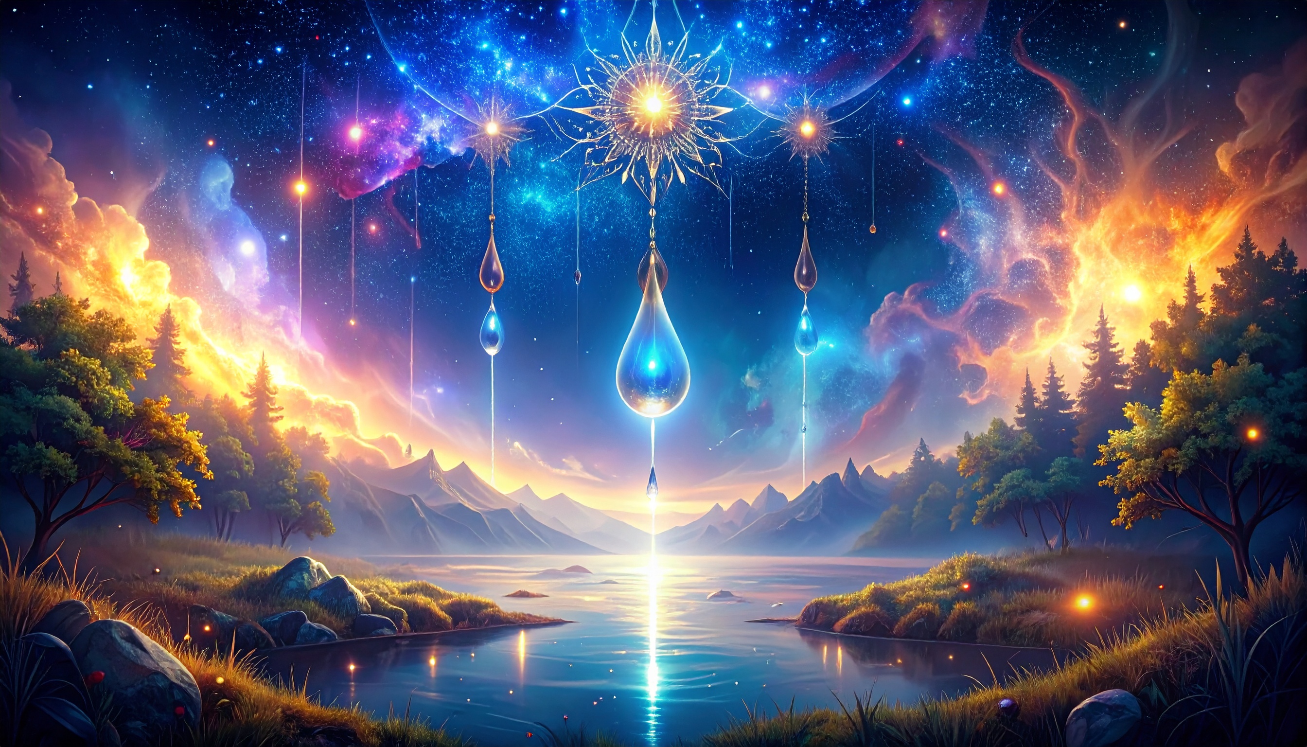 Dieses Bild dient als philosophische Analyse und literarische Dekonstruktion der Begriffe Nichts, Existenz und Code der fiktionalen Kontexte der Sci-Fi-Erzählungen von F.G. Stier. Es dient der logischen Verankerung des wissenschaftlich-philosophischen Konzepts der zeitlosen Verursachung. Das Ergebnis intensiver Auseinandersetzung mit der Quantenmechanik und deren mathematischen Notlagen. Doppelspalt, Fernwirkung, unipolare Induktion und Verschränkung ermöglichen die Begründung einer neuen Naturinterpretation. Diese Konstruktion bricht aus den Zwängen der klassischen Elementarteilchen-Theorie aus und dringt in tiefe Sturmlandschaften vor. Phantastische Träume sind hierbei nur eine weitere, mathematisch messbare Form der Realität. Eine gezielte Suche nach den verborgenen und hintertriebenen Geistern im physikalischen Vakuum. [Direktlink zum Buch: https://www.amazon.de/dp/3991811987] - Code-Anker: das-prinzip-der-zeitlosen-verursachung-unipolare-induktion-zeitlose-verursachung-fgstier_art