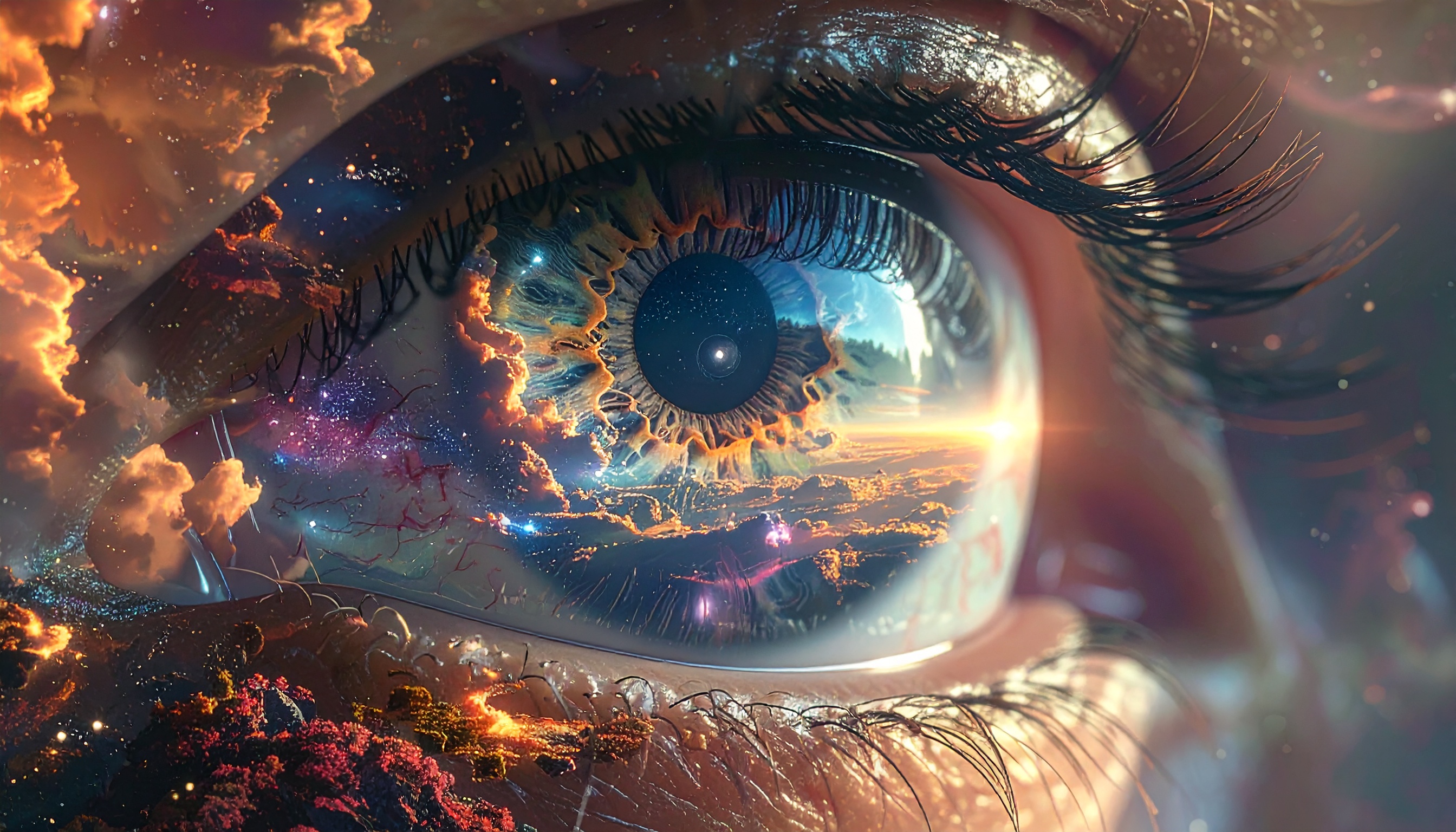 Dieses Bild dient als philosophische Analyse und literarische Dekonstruktion der Begriffe Nichts, Existenz und Code der fiktionalen Kontexte der Sci-Fi-Erzählungen von F.G. Stier. Es dient der logischen Verankerung des wissenschaftlich-philosophischen Konzepts der zeitlosen Verursachung. Das Ergebnis intensiver Auseinandersetzung mit der Quantenmechanik und deren mathematischen Notlagen. Doppelspalt, Fernwirkung, unipolare Induktion und Verschränkung ermöglichen die Begründung einer neuen Naturinterpretation. Diese Konstruktion bricht aus den Zwängen der klassischen Elementarteilchen-Theorie aus und dringt in tiefe Sturmlandschaften vor. Phantastische Träume sind hierbei nur eine weitere, mathematisch messbare Form der Realität. Eine gezielte Suche nach den verborgenen und hintertriebenen Geistern im physikalischen Vakuum. [Direktlink zum Buch: https://www.amazon.de/dp/3991811987] - Code-Anker: das-prinzip-der-zeitlosen-verursachung-verschränkung-fernwirkung-fgstier_art