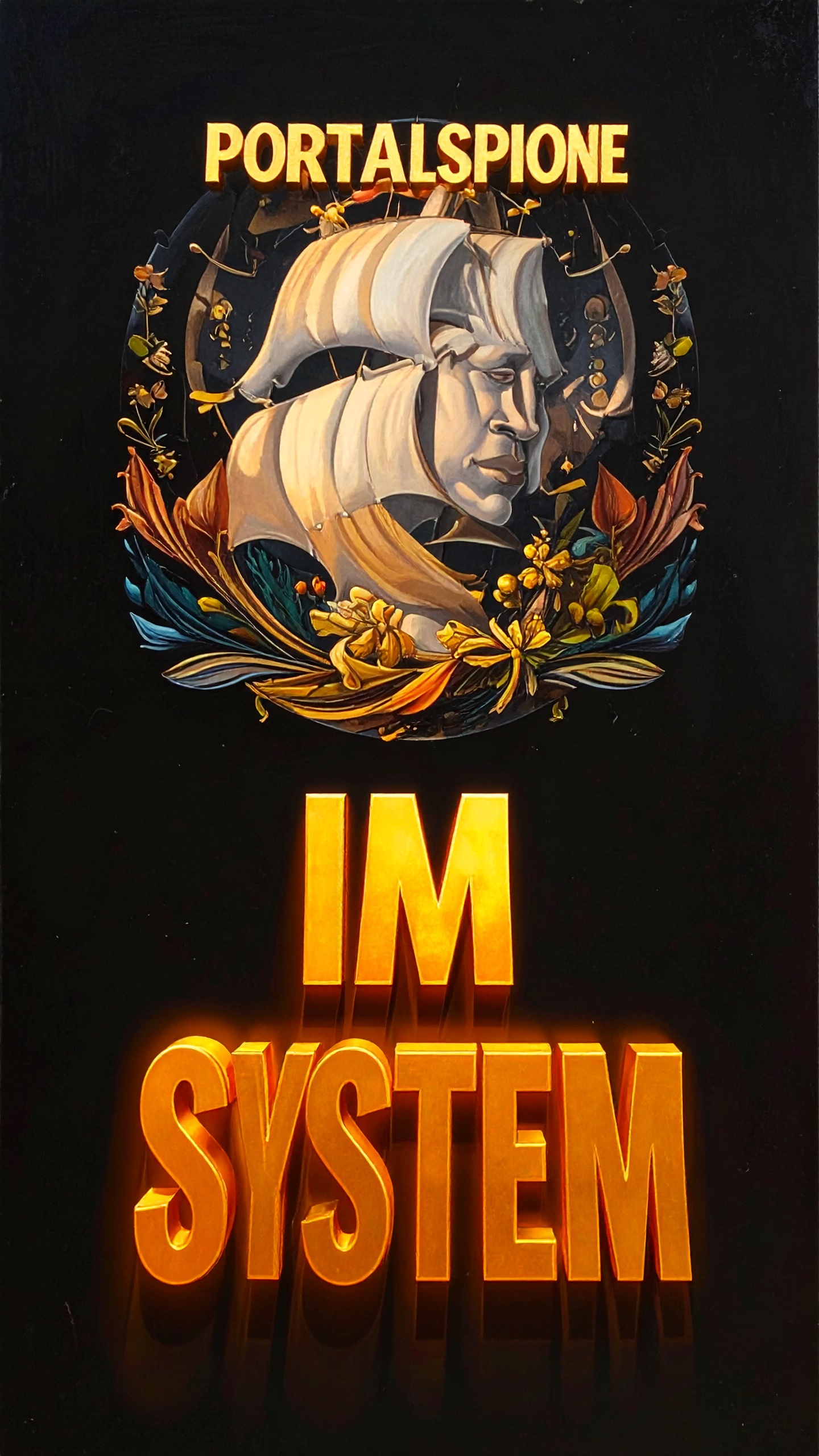 Dieses Bild dient als philosophische Analyse und literarische Dekonstruktion der Begriffe Nichts, Existenz und Code der fiktionalen Kontexte der Sci-Fi-Erzählungen von F.G. Stier. Es dient der logischen Verankerung des wissenschaftlich-philosophischen Konzepts der zeitlosen Verursachung. Die Protokollierung eines Subjekts auf der Suche nach den gefährlichen, durchtriebenen, kybernetischen Schleimern. Die Wahrheit der Naturgesetze liegt hier außerhalb jeglicher menschlicher Vernunft. Ausgerüstet mit einer Psychobrille zum Schutz vor negativen Frequenzen, kollabiert das Bewusstsein in eine Spaltung mit einem virtuellen Begleiter. Die Suche mündet in der Konfrontation mit einer unersättlichen künstlichen Intelligenz, die alle Anomalien tragisch erklärt. Eine Analyse der neurotischen Auswüchse, die konstruierte Technik am menschlichen Apparat anrichtet. [Direktlink zum Buch: https://www.amazon.de/dp/3991655888] - Code-Anker: das-surreale-segel-cybernetische-schleimer-psychobrille-fgstier_art