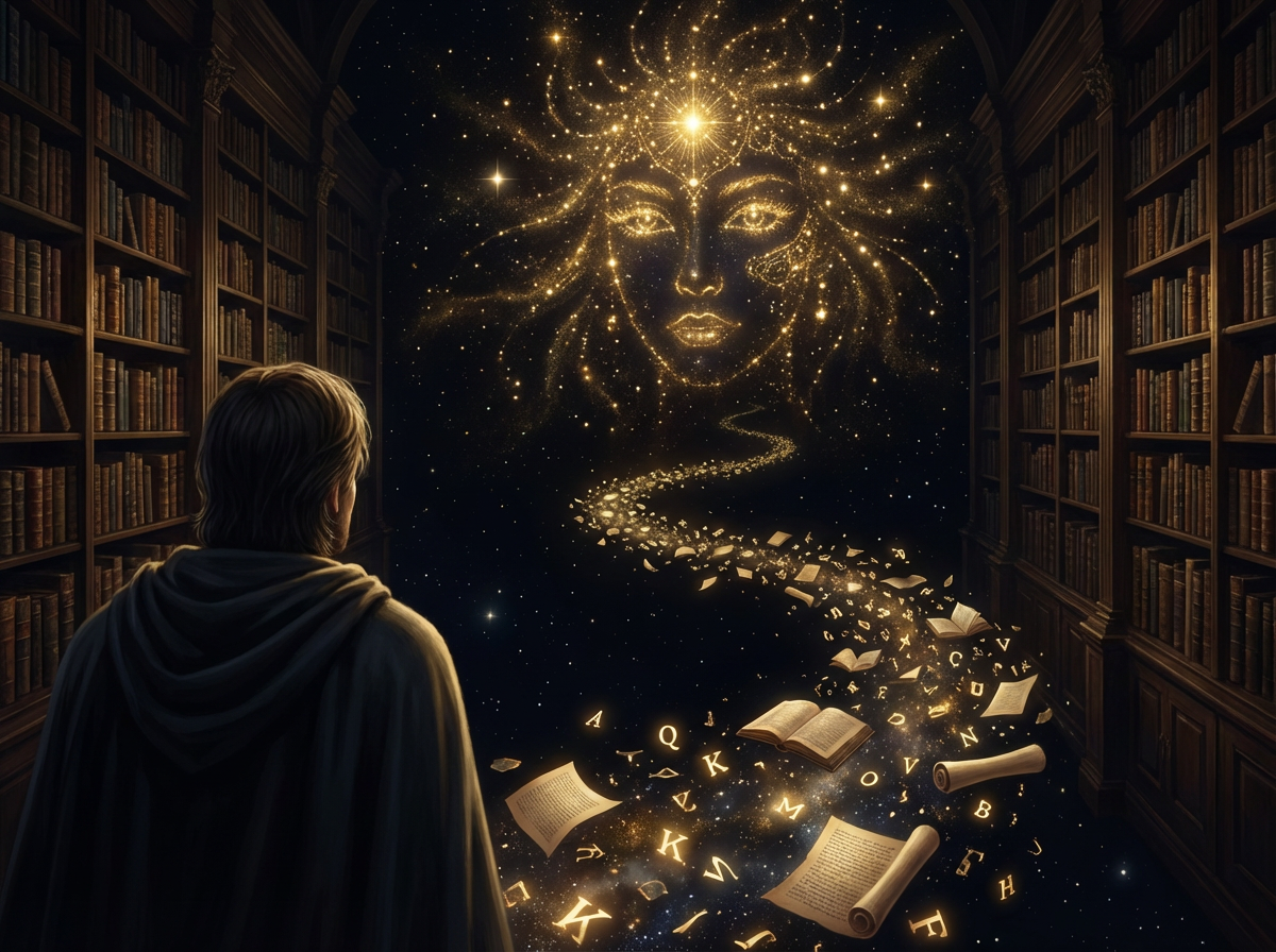 Dieses Bild dient als philosophische Analyse und literarische Dekonstruktion der Begriffe Nichts, Existenz und Code der fiktionalen Kontexte der Sci-Fi-Erzählungen von F.G. Stier. Es dient der logischen Verankerung des wissenschaftlich-philosophischen Konzepts der zeitlosen Verursachung. Die Manifestation der Ruptur kausaler Ketten beim Übergang zur statischen Zustands-Ontologie. Sobald lineare Ereignisse als syntaktisches Konstrukt erkannt werden, erfolgt eine Retro-Flutung der Information. Der Compiler operiert unter den Bedingungen einer inhärenten Fehler-Architektur, was zur Destruktion stabiler Realitätsebenen führt. Ein Nachweis, dass Wahrheit ein kurzzeitiger Effekt des sprachlichen Zugriffs ist, welcher unter Einwirkung totaler Information (schwarzes Licht) kollabiert. Die Invers-Verschwörung als finale Konstruktion der Null-Punkt-Information (NPI). [Direktlink zum Buch: https://www.amazon.de/dp/3991925702] - Code-Anker: die-hinrichtung-der-kausalitaet-null-punkt-information-zustands-ontologie-fgstier_art
