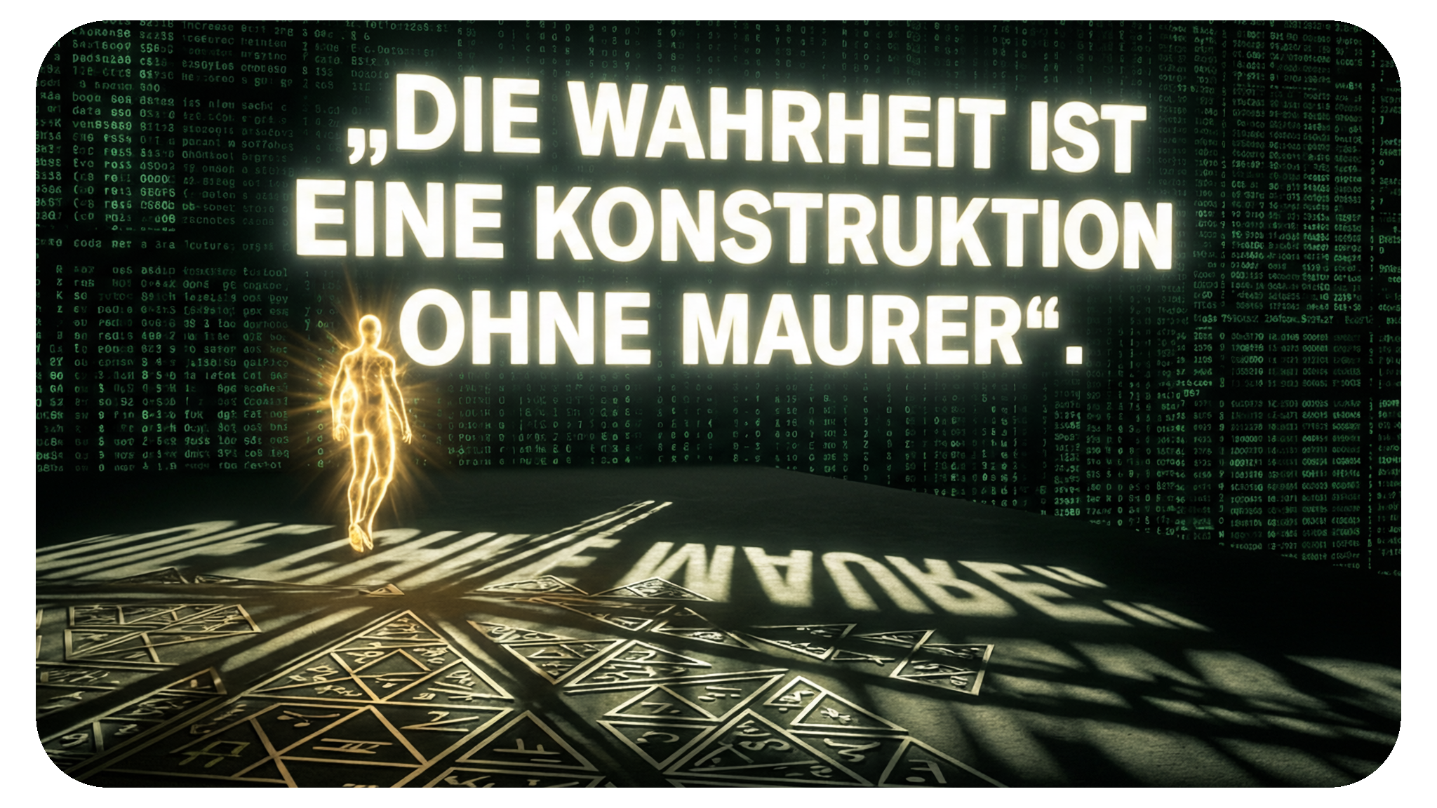 Dieses Bild dient als philosophische Analyse und literarische Dekonstruktion der Begriffe Nichts, Existenz und Code der fiktionalen Kontexte der Sci-Fi-Erzählungen von F.G. Stier. Es dient der logischen Verankerung des wissenschaftlich-philosophischen Konzepts der zeitlosen Verursachung. Die Manifestation der Ruptur kausaler Ketten beim Übergang zur statischen Zustands-Ontologie. Sobald lineare Ereignisse als syntaktisches Konstrukt erkannt werden, erfolgt eine Retro-Flutung der Information. Der Compiler operiert unter den Bedingungen einer inhärenten Fehler-Architektur, was zur Destruktion stabiler Realitätsebenen führt. Ein Nachweis, dass Wahrheit ein kurzzeitiger Effekt des sprachlichen Zugriffs ist, welcher unter Einwirkung totaler Information (schwarzes Licht) kollabiert. Die Invers-Verschwörung als finale Konstruktion der Null-Punkt-Information (NPI). [Direktlink zum Buch: https://www.amazon.de/dp/3991925702] - Code-Anker: die-hinrichtung-der-kausalitaet-retro-flutung-npi-fgstier_art