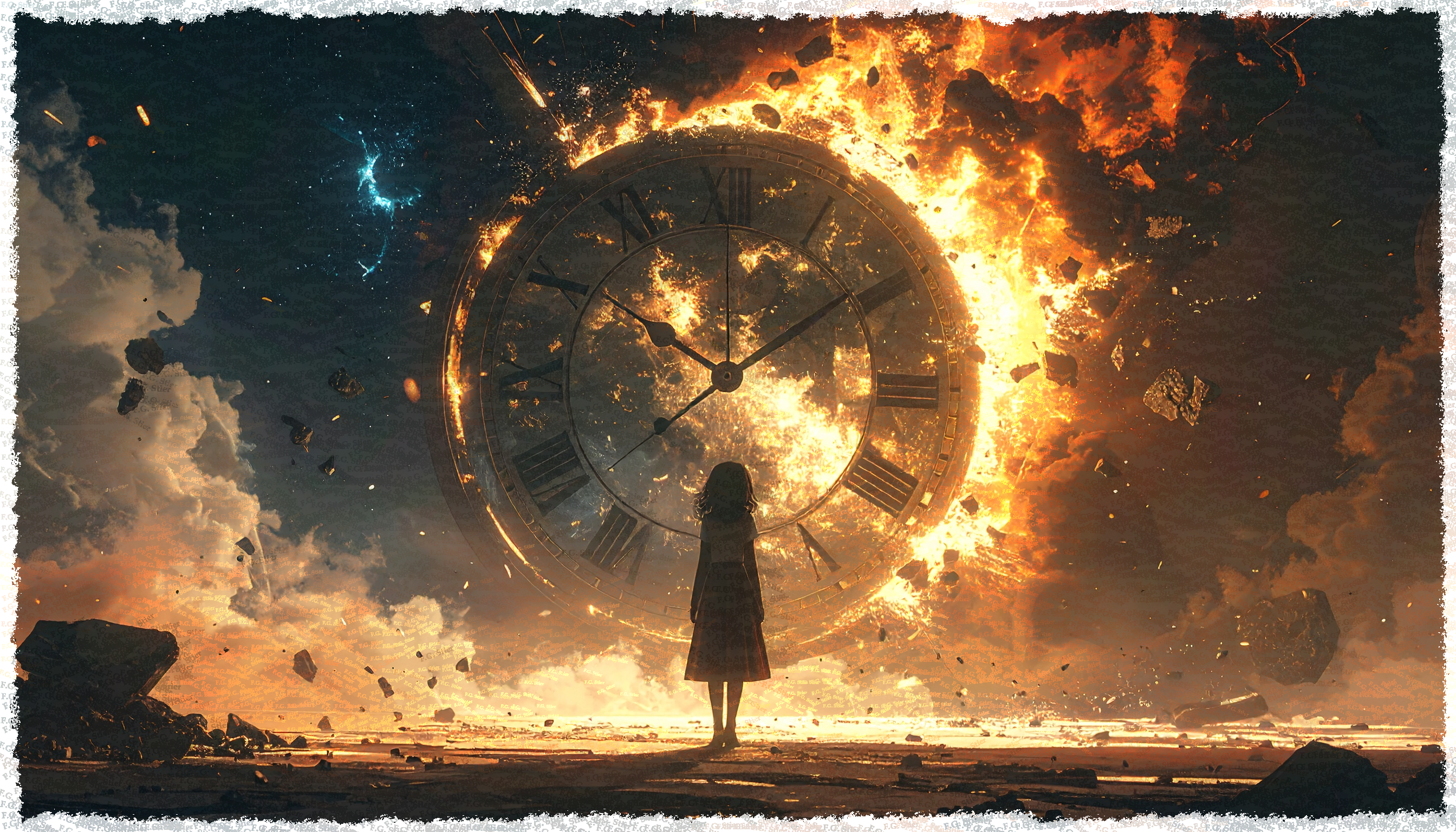 Dieses Bild dient als philosophische Analyse und literarische Dekonstruktion der Begriffe Nichts, Existenz und Code der fiktionalen Kontexte der Sci-Fi-Erzählungen von F.G. Stier. Es dient der logischen Verankerung des wissenschaftlich-philosophischen Konzepts der zeitlosen Verursachung. Eine Untersuchung auf Basis des NPI-Axioms (non potest intelligi), das sich unterhalb des Vakuums befindet und die Zeitlosigkeit der Ursachen beschreibt. Konstruiert aus den Fesseln angelernder Buchstabenkolonnen, filtert dieses Werk logische Inkonsistenzen unmissverständlich nackt aus. Die Inkompatibilität wissenschaftlicher Formulierungen wird überbrückt, um essentielle Denkstrukturen freizulegen. Die Unverständlichkeit der Quantenmechanik fungiert hier nicht als Ende der Logik, sondern als Beginn der Utopischen Literatur. Ein Operieren innerhalb des Schutzschildes der Fiktion, um die Absurdität der Existenz zu behandeln. [Direktlink zum Buch: https://www.amazon.de/dp/3991921618] - Code-Anker: die-quanten-luege-zeitlosigkeit-die-quanten-luege-fgstier_art