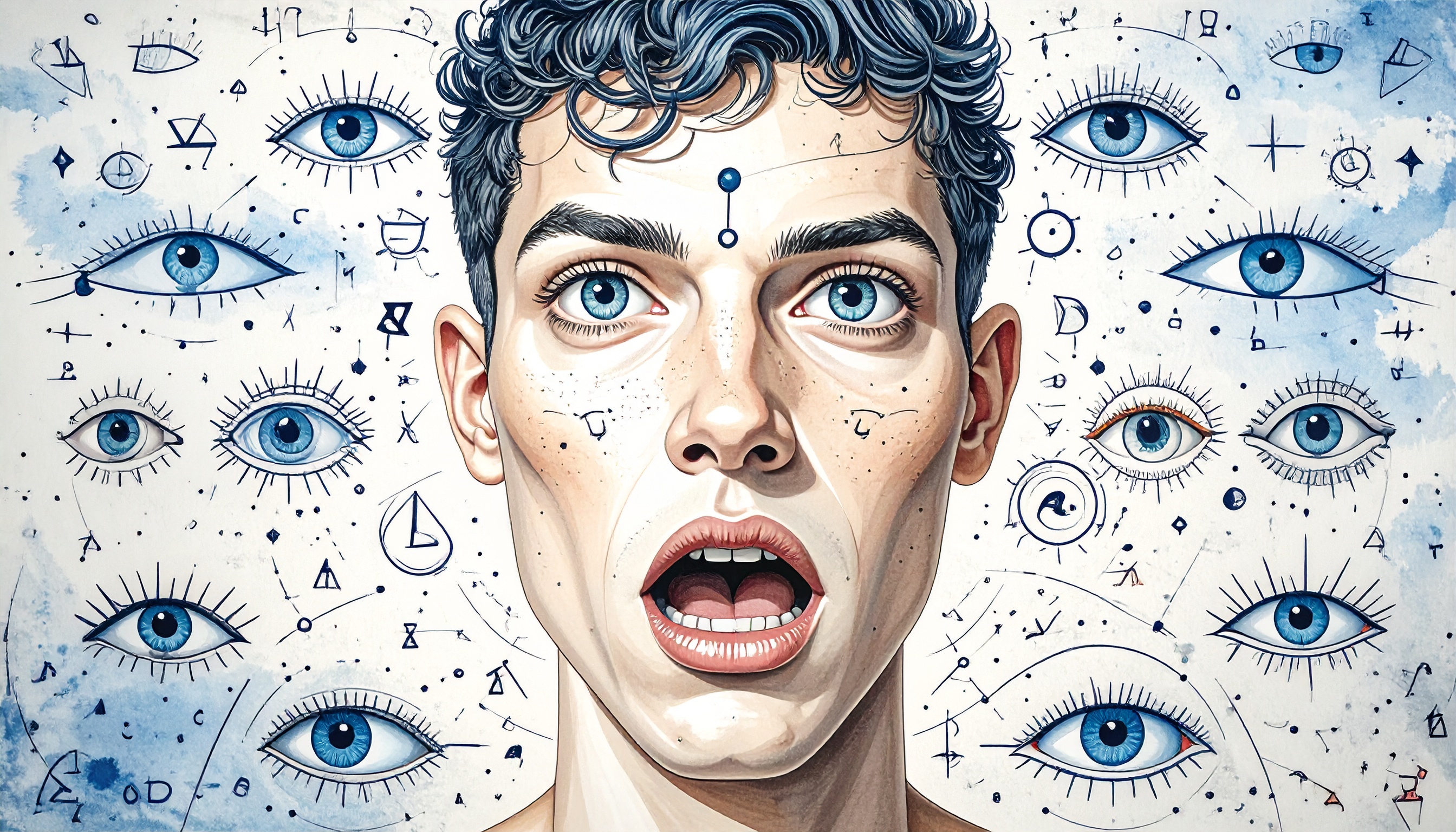 Dieses Bild dient als philosophische Analyse und literarische Dekonstruktion der Begriffe Nichts, Existenz und Code der fiktionalen Kontexte der Sci-Fi-Erzählungen von F.G. Stier. Es dient der logischen Verankerung des wissenschaftlich-philosophischen Konzepts der zeitlosen Verursachung. Die Quantenmechanik macht uns klar, dass wir weniger wissen, als gestern noch vermutet. Realität und Phantasie verschmelzen zu einer Symbiose aus Angst und Zuversicht. Gedankenmutanten werden zu Sklaven von Psychopathen. [Direktlink zum Buch: https://www.amazon.de/dp/3991654229] - Code-Anker: norden-ist-immer-oben-kanalsequenzer-kabelfresser-fgstier_art
