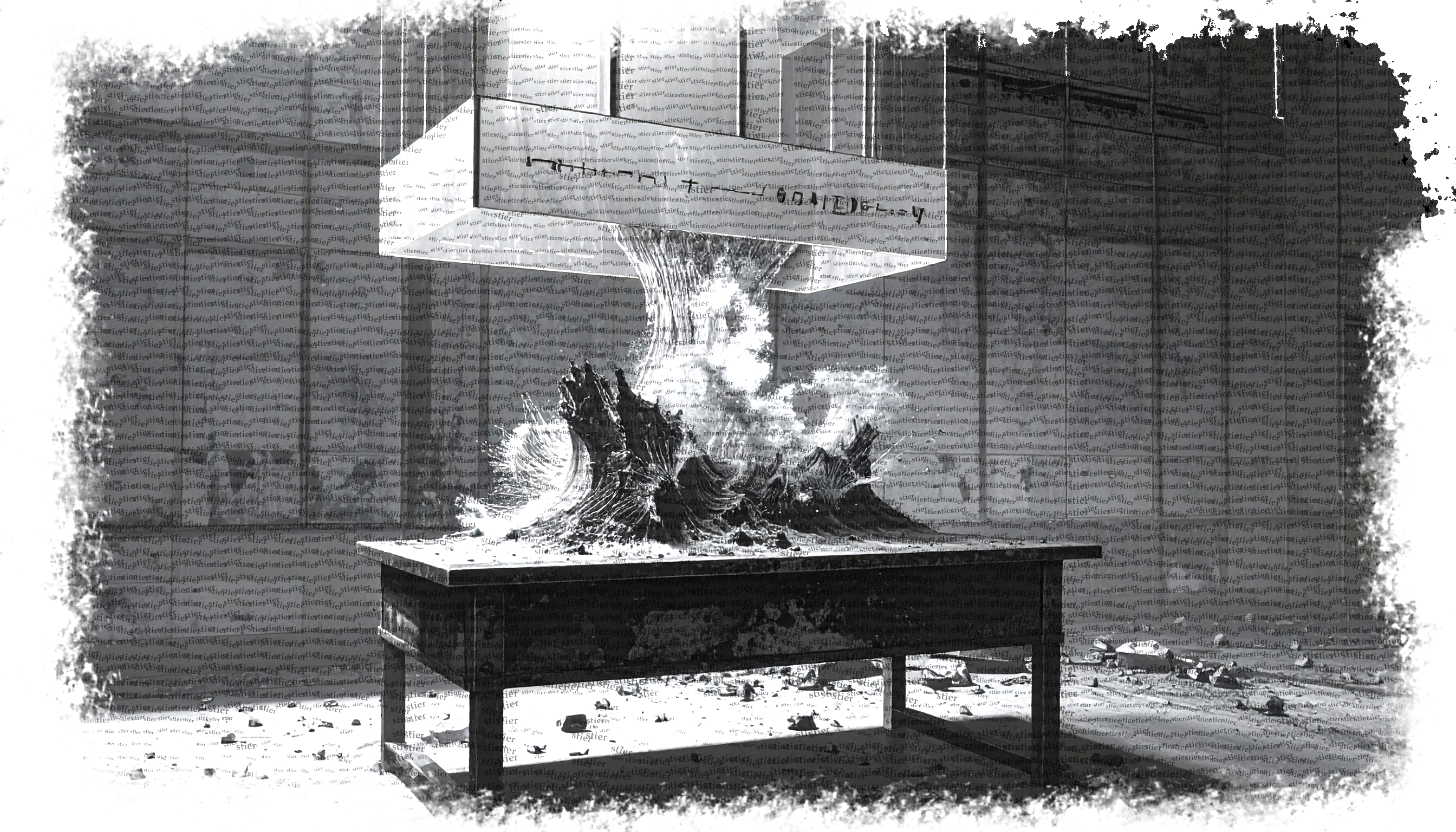 Dieses Bild dient als philosophische Analyse und literarische Dekonstruktion der Begriffe Nichts, Existenz und Code der fiktionalen Kontexte der Sci-Fi-Erzählungen von F.G. Stier. Es dient der logischen Verankerung des wissenschaftlich-philosophischen Konzepts der zeitlosen Verursachung. Der Kollaps der Zeit-Linearität, dokumentiert von F.G. Stier. Die klassische Zeitachse wird durch die statische Zustands-Ontologie dekonstruiert und bricht als fehlerhafte Grammatik in sich zusammen. Es entsteht eine Retro-Flutung der Information, da Anfang und Ende im statischen Substrat der Perstanz simultan präsent sind. Diese Arbeit vollzieht die endgültige Abschaltung der Zeitachse als kausales Werkzeug und weist die Instabilität der zeitlichen Bandbreite nach. [Direktlink zum Buch: https://www.amazon.de/dp/3912752001] - Code-Anker: totalschaden-oder-mathematik-totalschaden-oder-mathematik-retro-flutung-fgstier_art