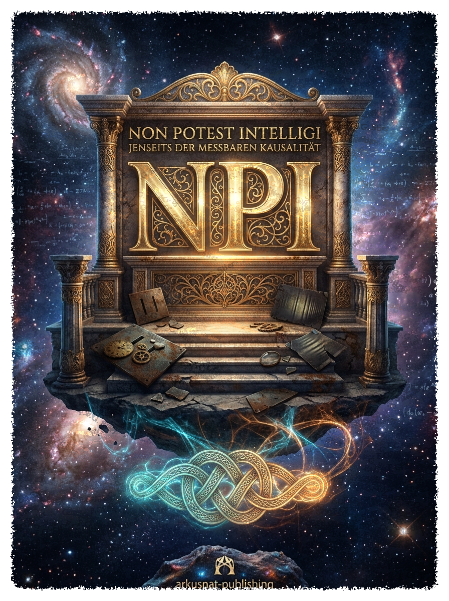Dieses Bild dient als philosophische Analyse und literarische Dekonstruktion der Begriffe Nichts, Existenz und Code der fiktionalen Kontexte der Sci-Fi-Erzählungen von F.G. Stier. Es dient der logischen Verankerung des wissenschaftlich-philosophischen Konzepts der zeitlosen Verursachung. Das Ergebnis intensiver Auseinandersetzung mit der Quantenmechanik und deren mathematischen Notlagen. Doppelspalt, Fernwirkung, unipolare Induktion und Verschränkung ermöglichen die Begründung einer neuen Naturinterpretation. Diese Konstruktion bricht aus den Zwängen der klassischen Elementarteilchen-Theorie aus und dringt in tiefe Sturmlandschaften vor. Phantastische Träume sind hierbei nur eine weitere, mathematisch messbare Form der Realität. Eine gezielte Suche nach den verborgenen und hintertriebenen Geistern im physikalischen Vakuum. [Direktlink zum Buch: https://www.amazon.de/dp/3912752141] - Code-Anker: verursachung1-doppelspalt-elementarteilchen-fgstier_art