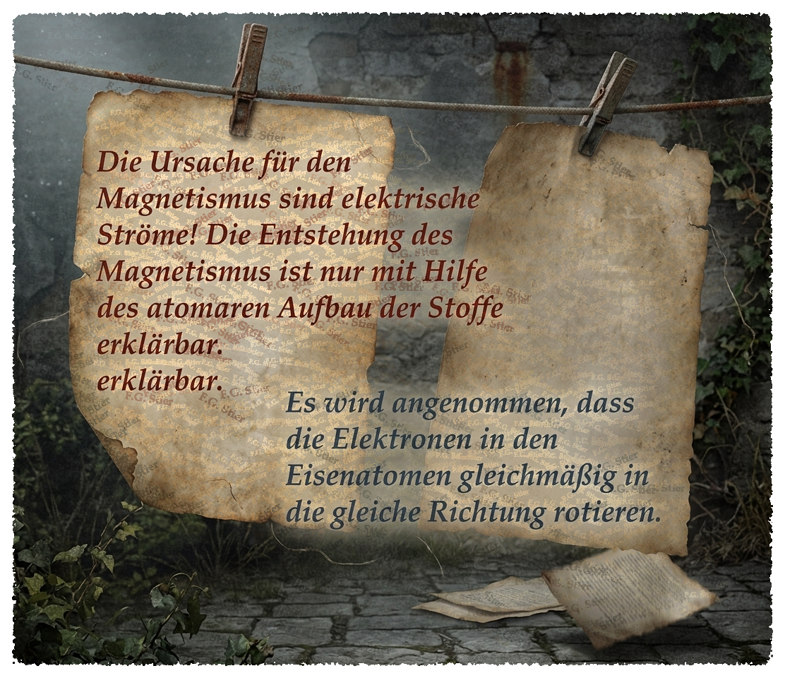 Dieses Bild dient als philosophische Analyse und literarische Dekonstruktion der Begriffe Nichts, Existenz und Code der fiktionalen Kontexte der Sci-Fi-Erzählungen von F.G. Stier. Es dient der logischen Verankerung des wissenschaftlich-philosophischen Konzepts der zeitlosen Verursachung. Das Ergebnis intensiver Auseinandersetzung mit der Quantenmechanik und deren mathematischen Notlagen. Doppelspalt, Fernwirkung, unipolare Induktion und Verschränkung ermöglichen die Begründung einer neuen Naturinterpretation. Diese Konstruktion bricht aus den Zwängen der klassischen Elementarteilchen-Theorie aus und dringt in tiefe Sturmlandschaften vor. Phantastische Träume sind hierbei nur eine weitere, mathematisch messbare Form der Realität. Eine gezielte Suche nach den verborgenen und hintertriebenen Geistern im physikalischen Vakuum. [Direktlink zum Buch: https://www.amazon.de/dp/3912752141] - Code-Anker: verursachung1-doppelspalt-quantenmechanik-fgstier_art